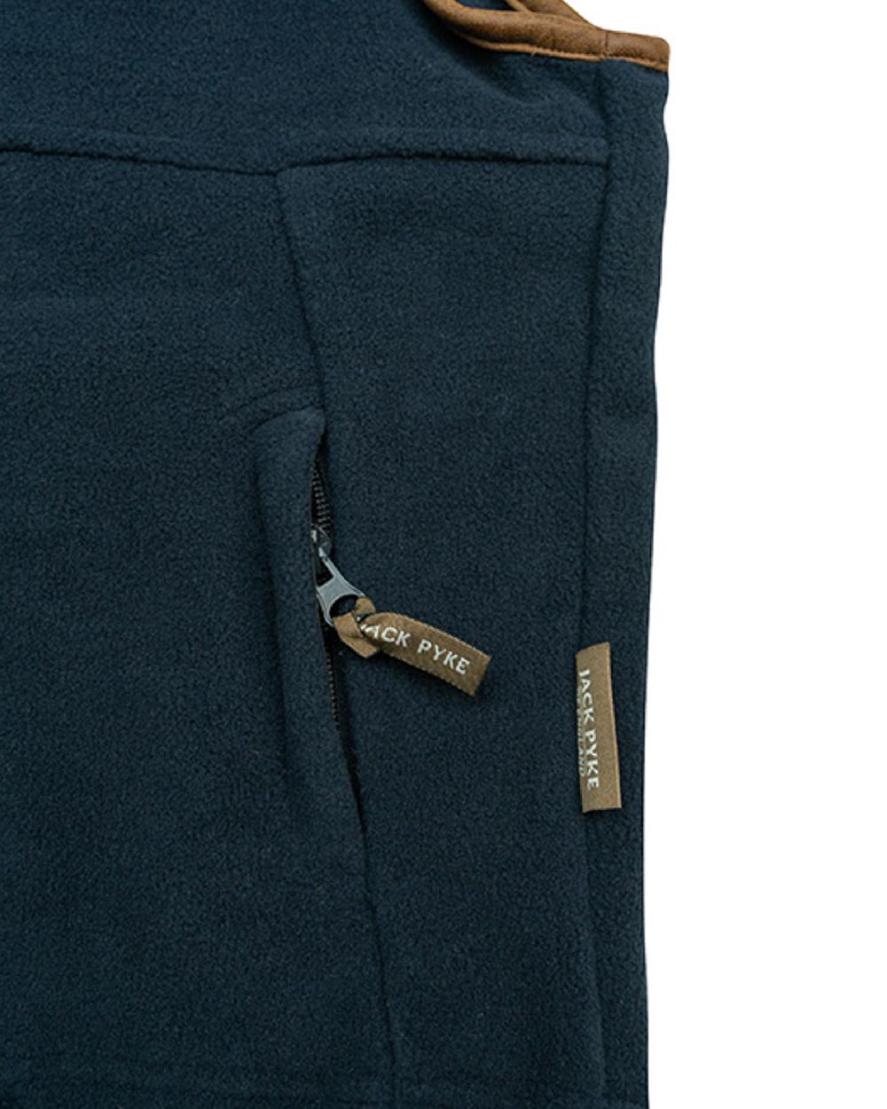 Navy coloured Jack Pyke Junior Countryman Gilet on white background