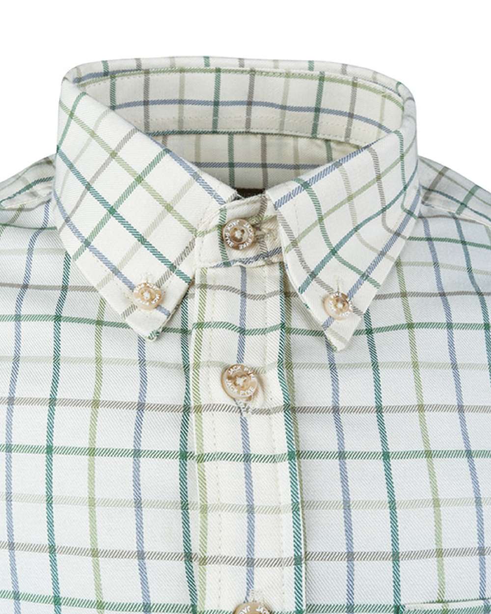 Green coloured Jack Pyke Junior Countryman Shirt on white background