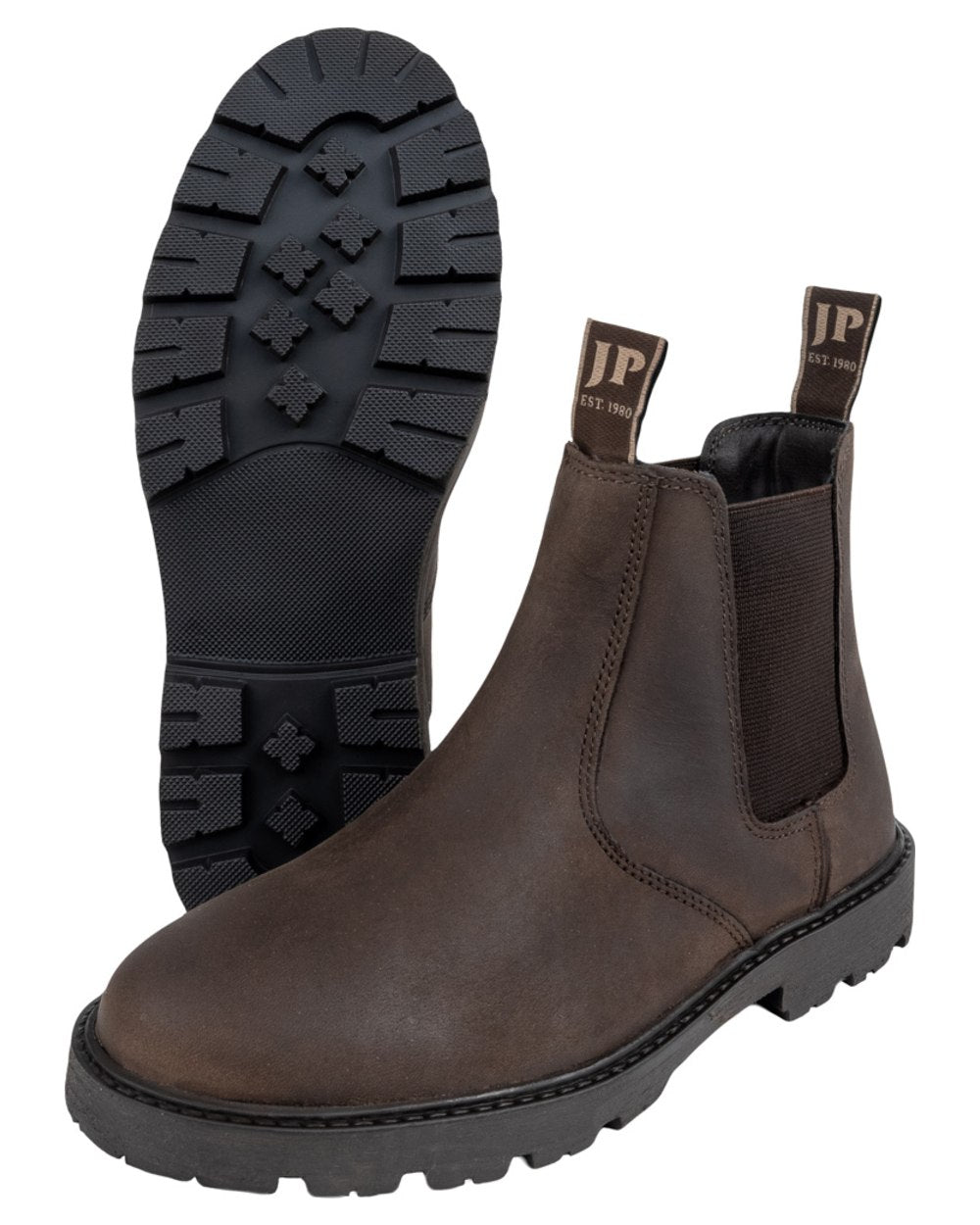 Dark Brown coloured Jack Pyke Junior Dealer Boots on white background