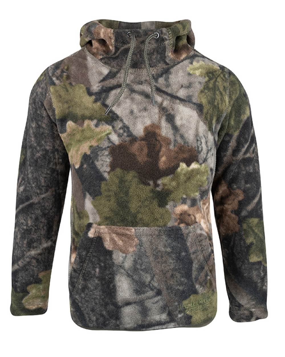 Evo coloured Jack Pyke Junior Fieldman Fleece Hoodie on white background