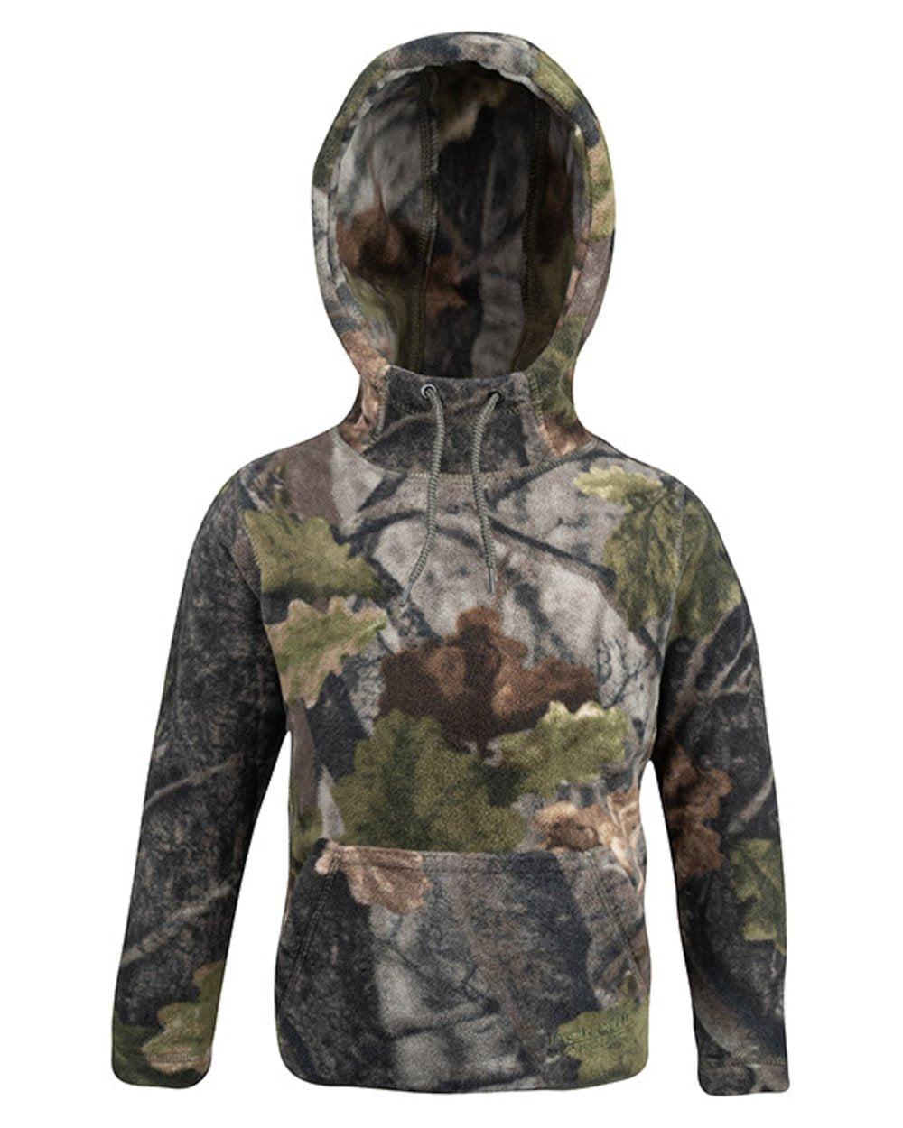 Evo coloured Jack Pyke Junior Fieldman Fleece Hoodie on white background