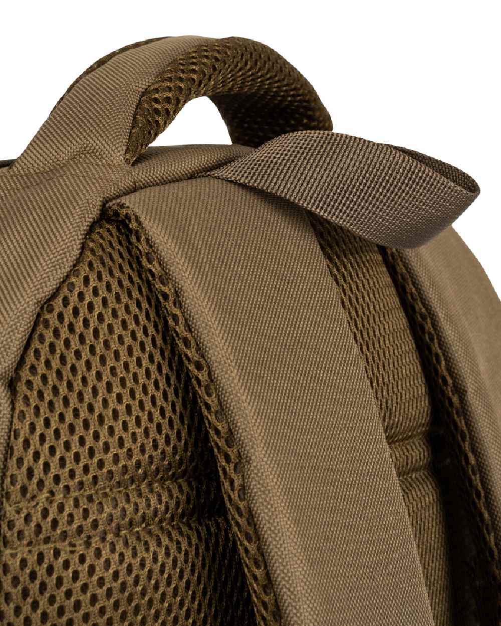 Olive Brown Jack Pyke Kestrel Rucksack on white background