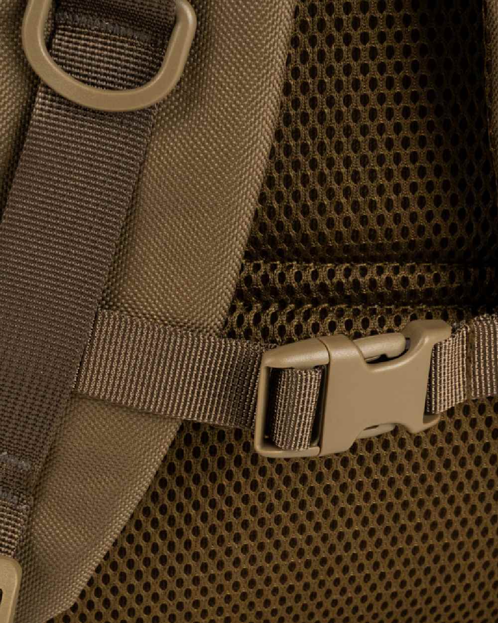 Olive Brown Jack Pyke Kestrel Rucksack on white background