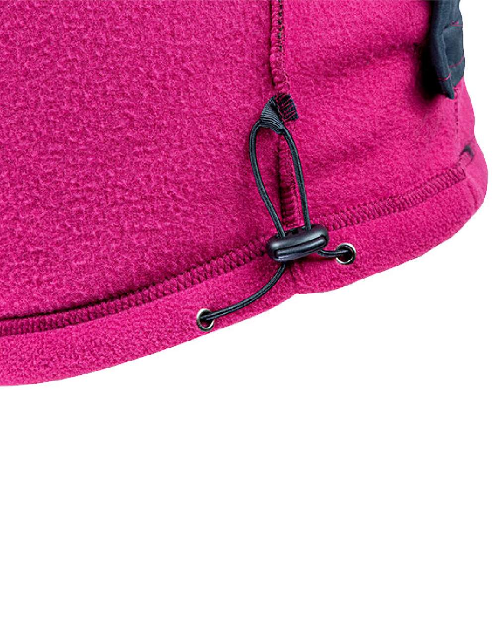 Roselle coloured Jack Pyke Ladies Countryman Fleece Gilet on white background