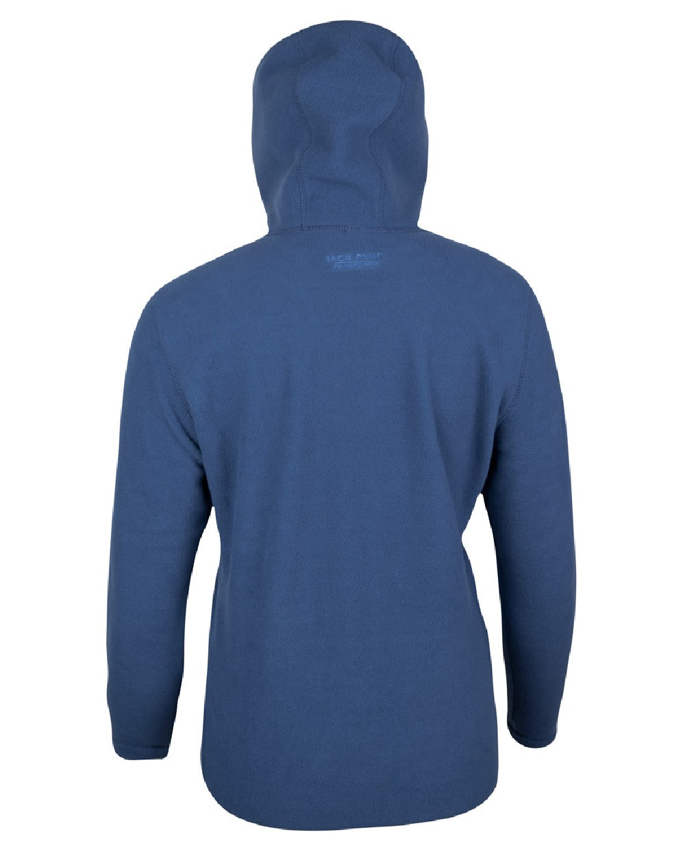 Denim coloured Jack Pyke Ladies Fleece Hoodie on white background