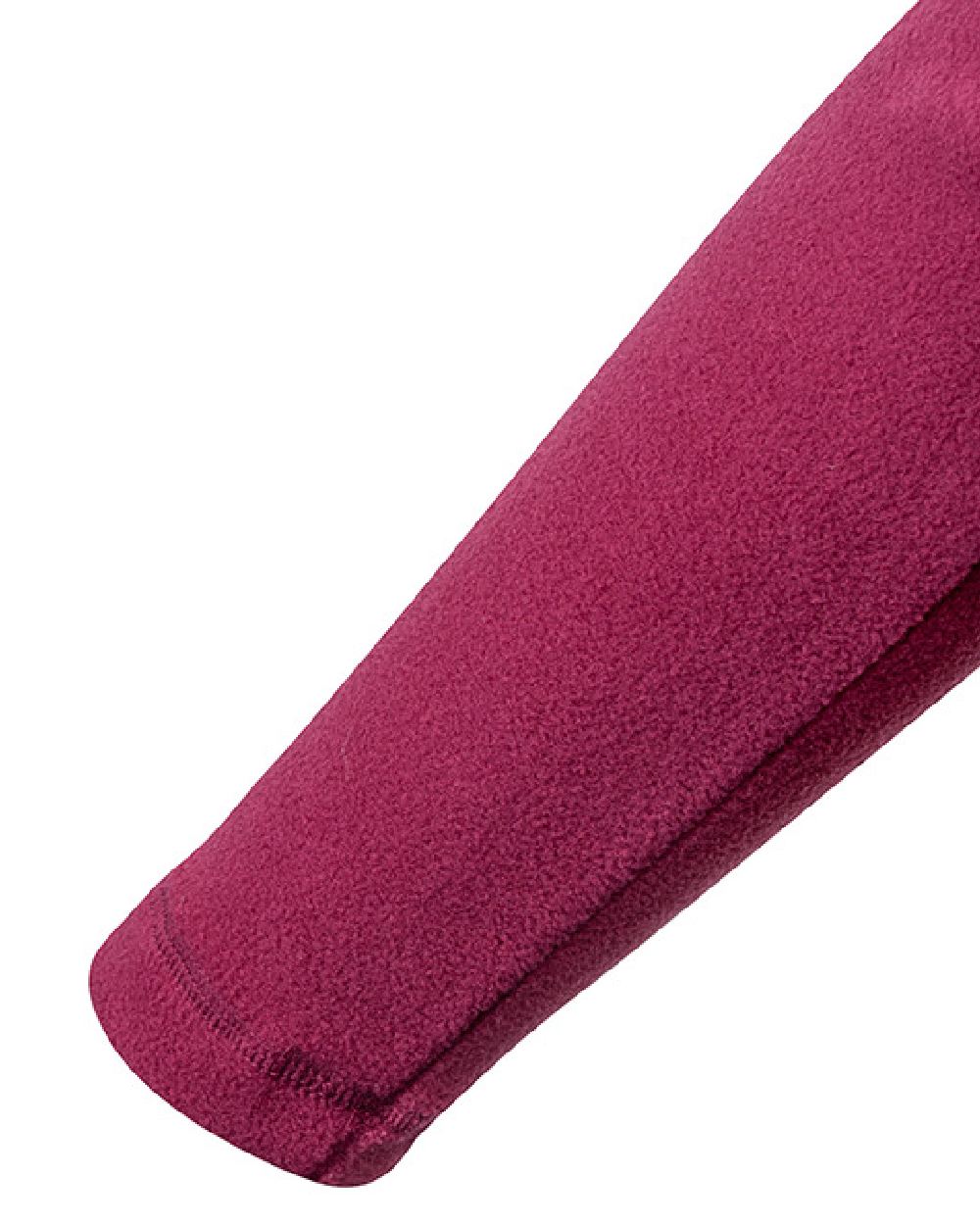 Roselle coloured Jack Pyke Ladies Fleece Jacket on white background