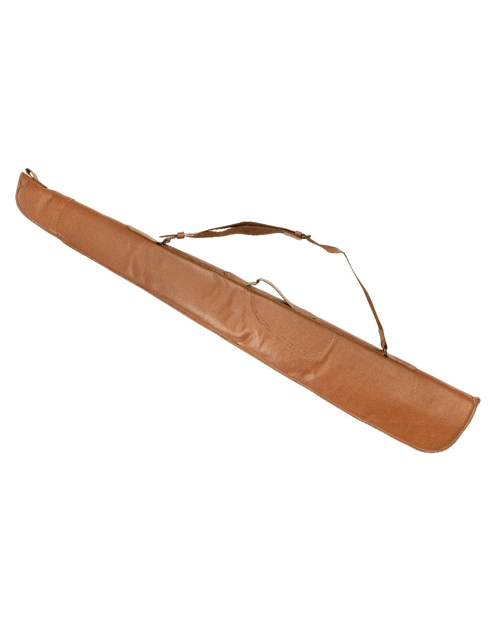 Tan coloured Jack Pyke Leather Shotgun Slip on white background