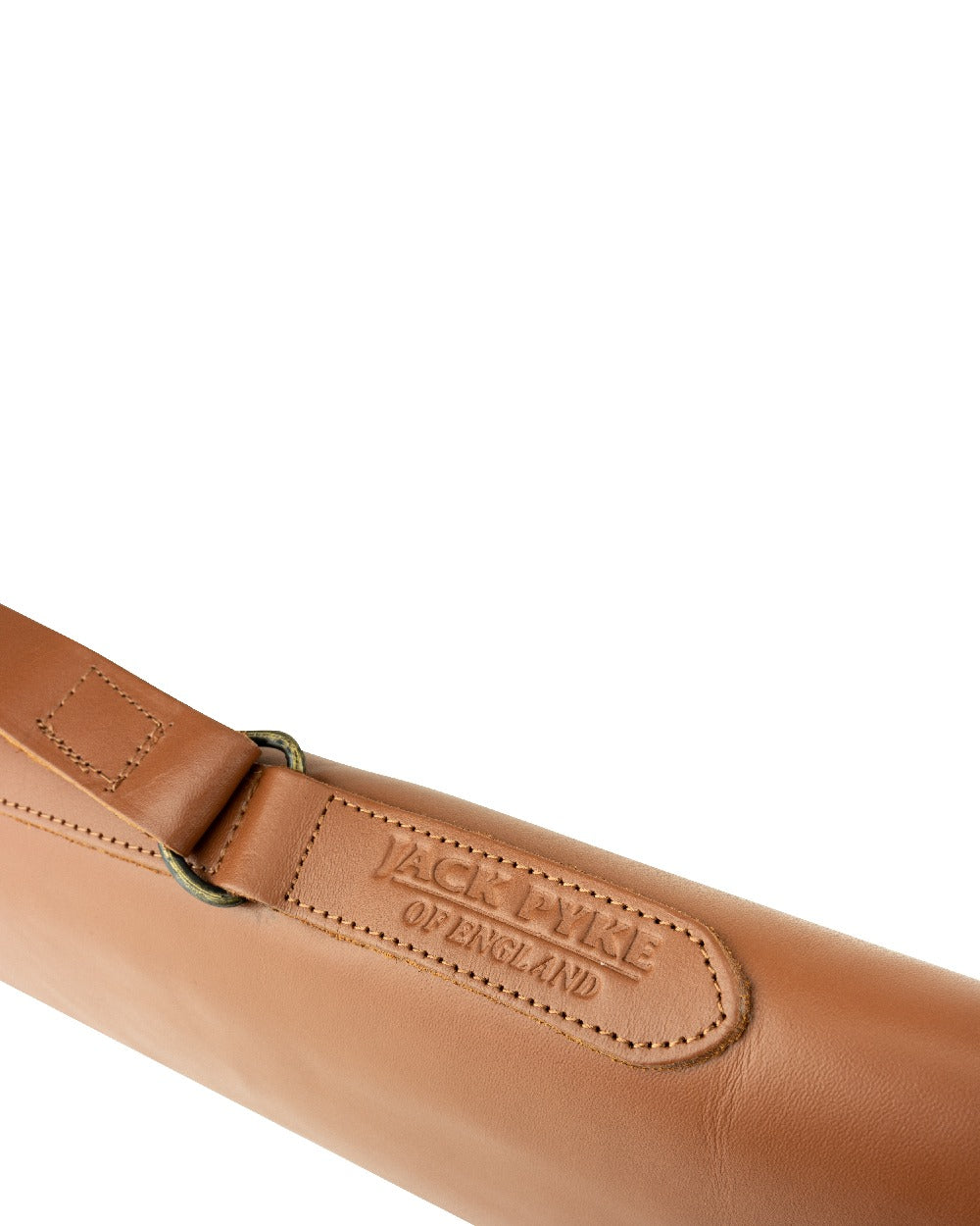 Tan coloured Jack Pyke Leather Shotgun Slip on white background