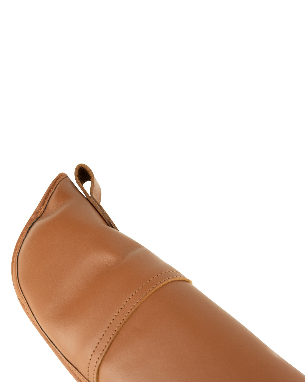 Tan coloured Jack Pyke Leather Shotgun Slip on white background