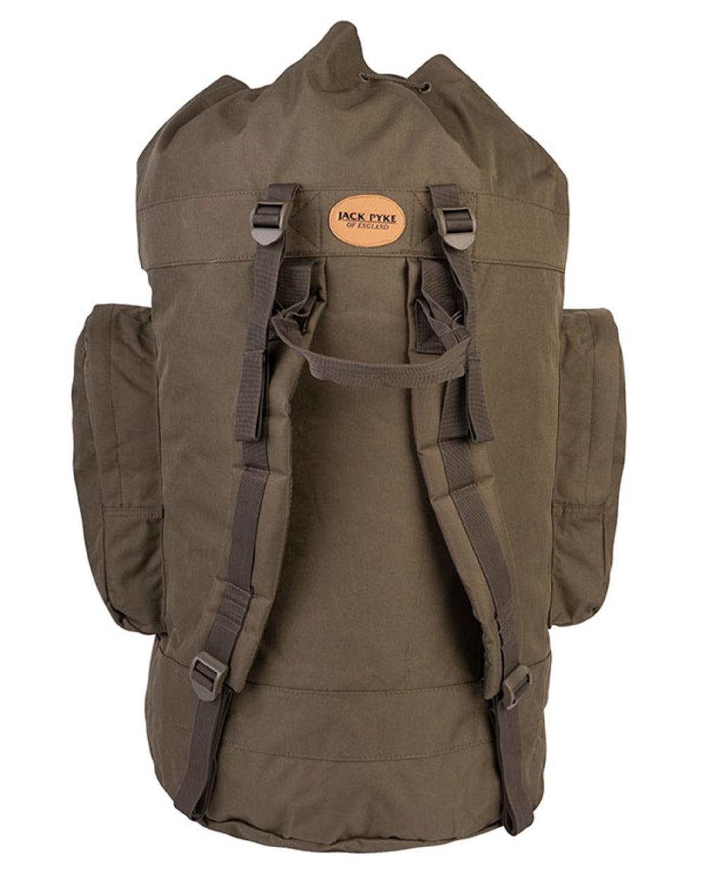 Green coloured Jack Pyke Maxi Decoy Bag on white background