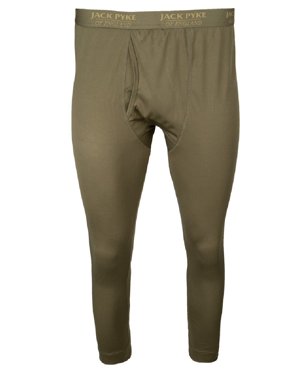 Green coloured Jack Pyke Mens Base Layer Set on white background