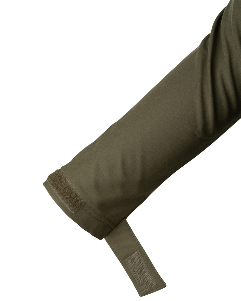 Green coloured Jack Pyke Mens Bleasdale Softshell Jacket on white background