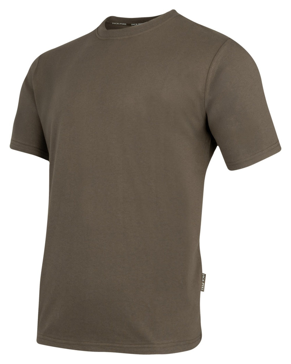 Green coloured Jack Pyke Mens Cotton T-Shirt on white background