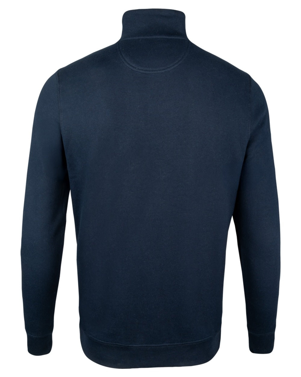 Navy coloured Jack Pyke Mens Half Zip Sweatshirt on white background