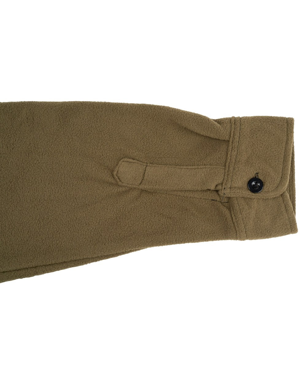 Dark Mustard coloured Jack Pyke Polar Fleece Shirt on white background