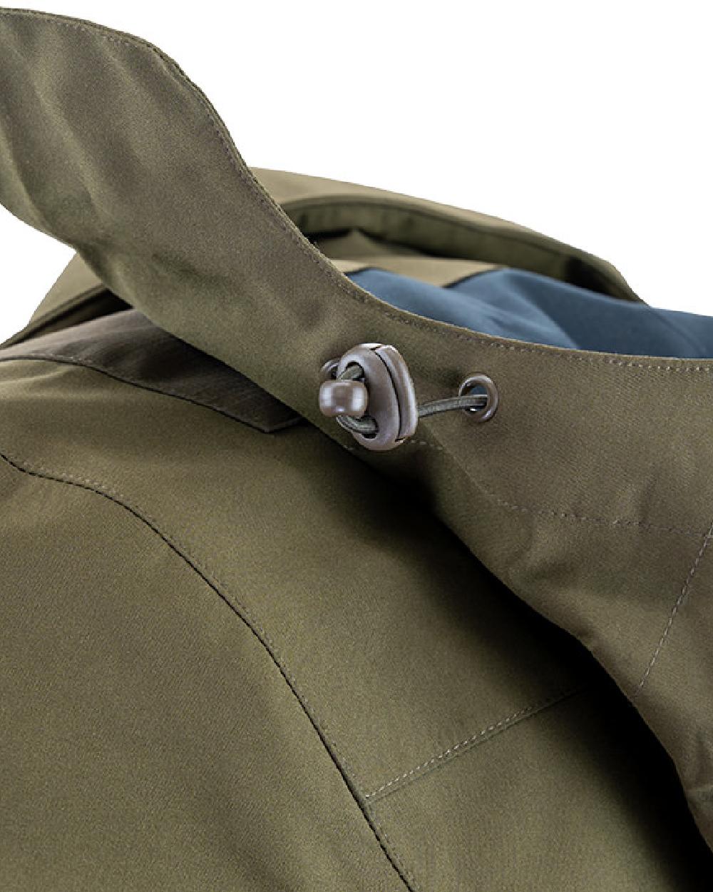 Green coloured Jack Pyke Pro-Lite Hunters Jacket on white background