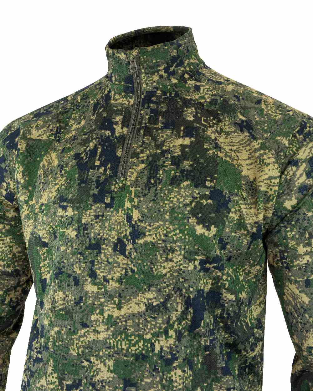Digicam coloured Quick Wick Armour Top on white background