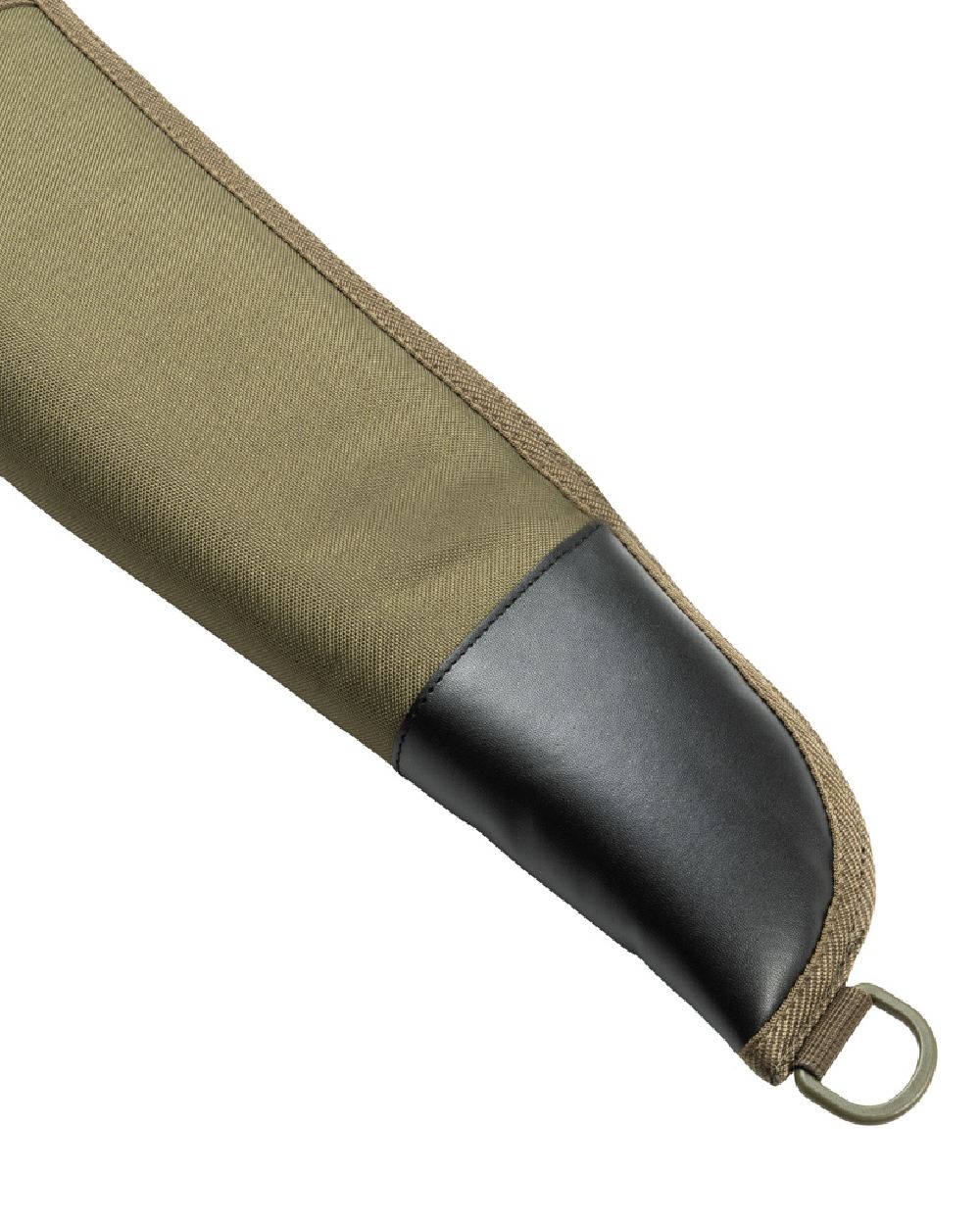 Green coloured Jack Pyke Rifle and Sight Slip on white background