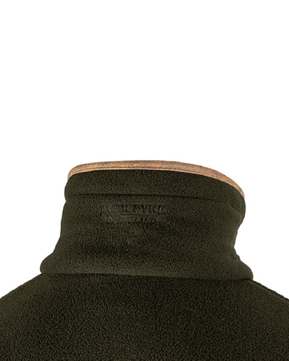 Dark Olive Jack Pyke Shooters Gilet on white background