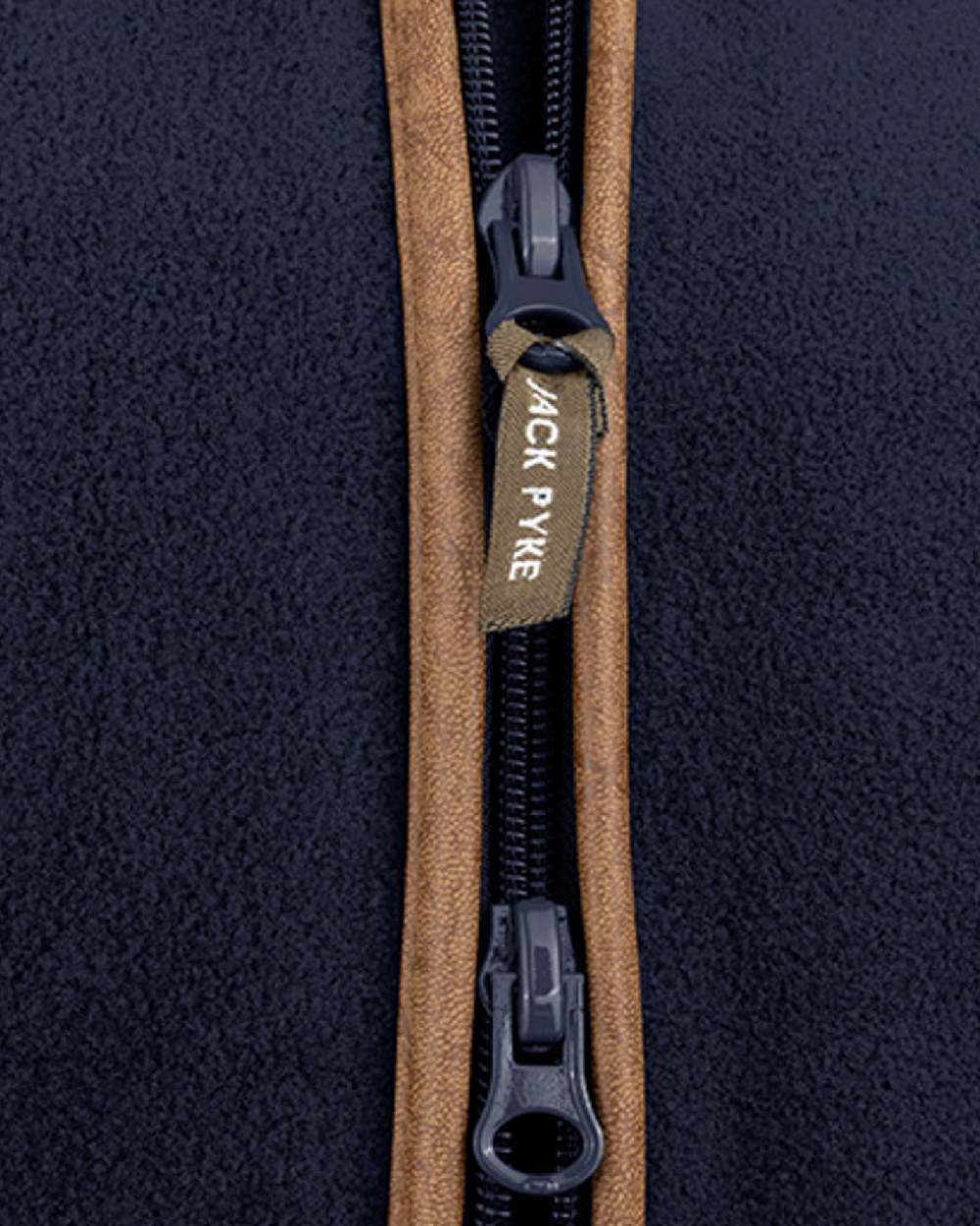 Navy Jack Pyke Shooters Gilet on white background