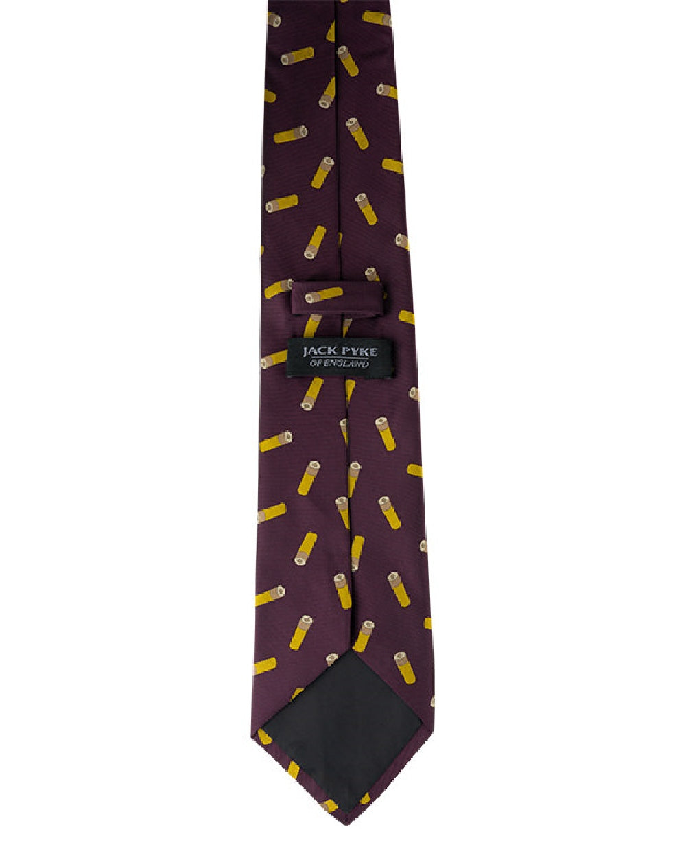 Wine coloured Jack Pyke Shooting Tie Cartridge on white background