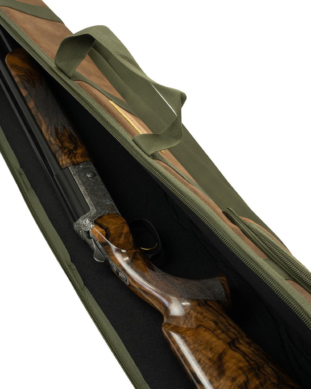 Brown coloured Jack Pyke Shotgun Slip Duotex on white background