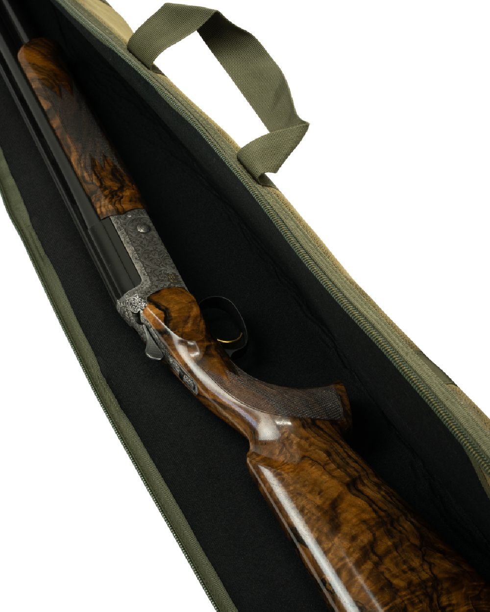 Green coloured Jack Pyke Shotgun Slip Duotex on white background