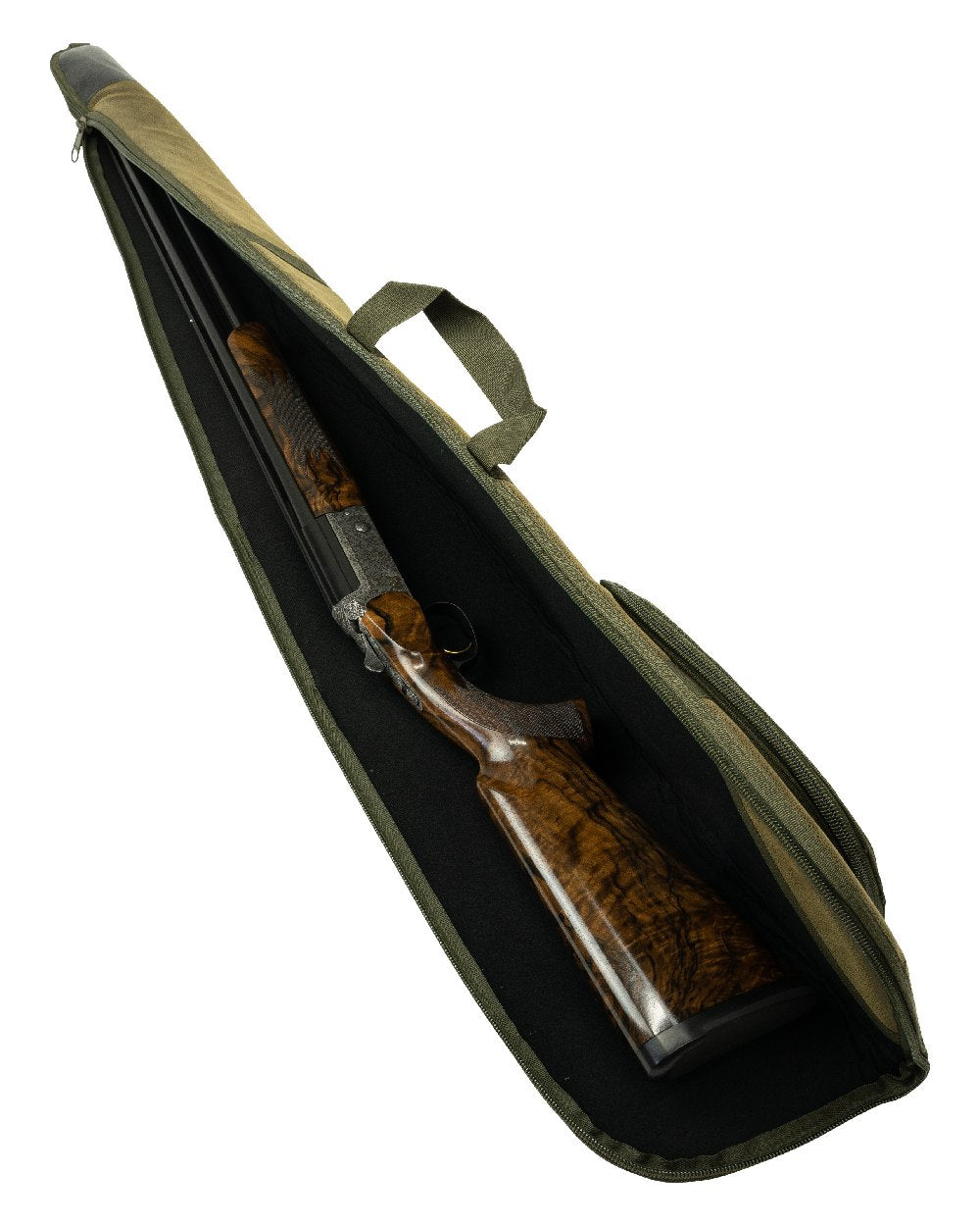 Green coloured Jack Pyke Shotgun Slip Duotex on white background