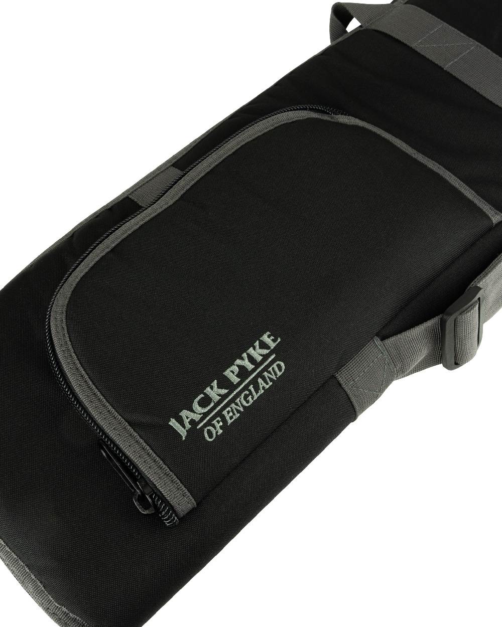 Black coloured Jack Pyke Sporting Gun Slip on white background