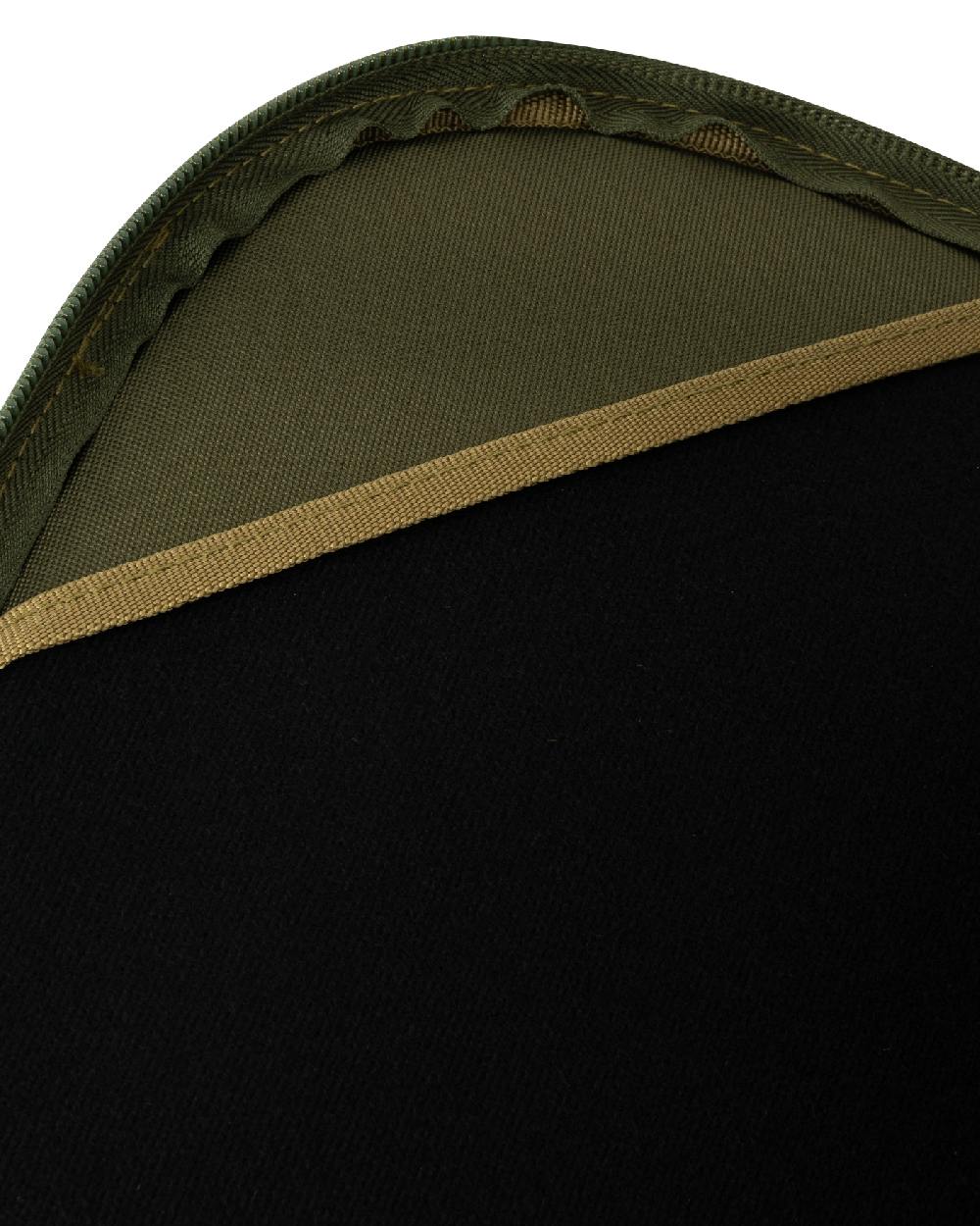 Green coloured Jack Pyke Sporting Gun Slip on white background