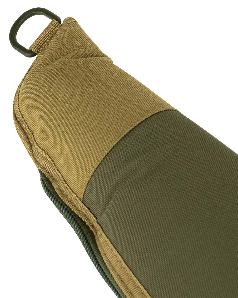 Green coloured Jack Pyke Sporting Gun Slip on white background