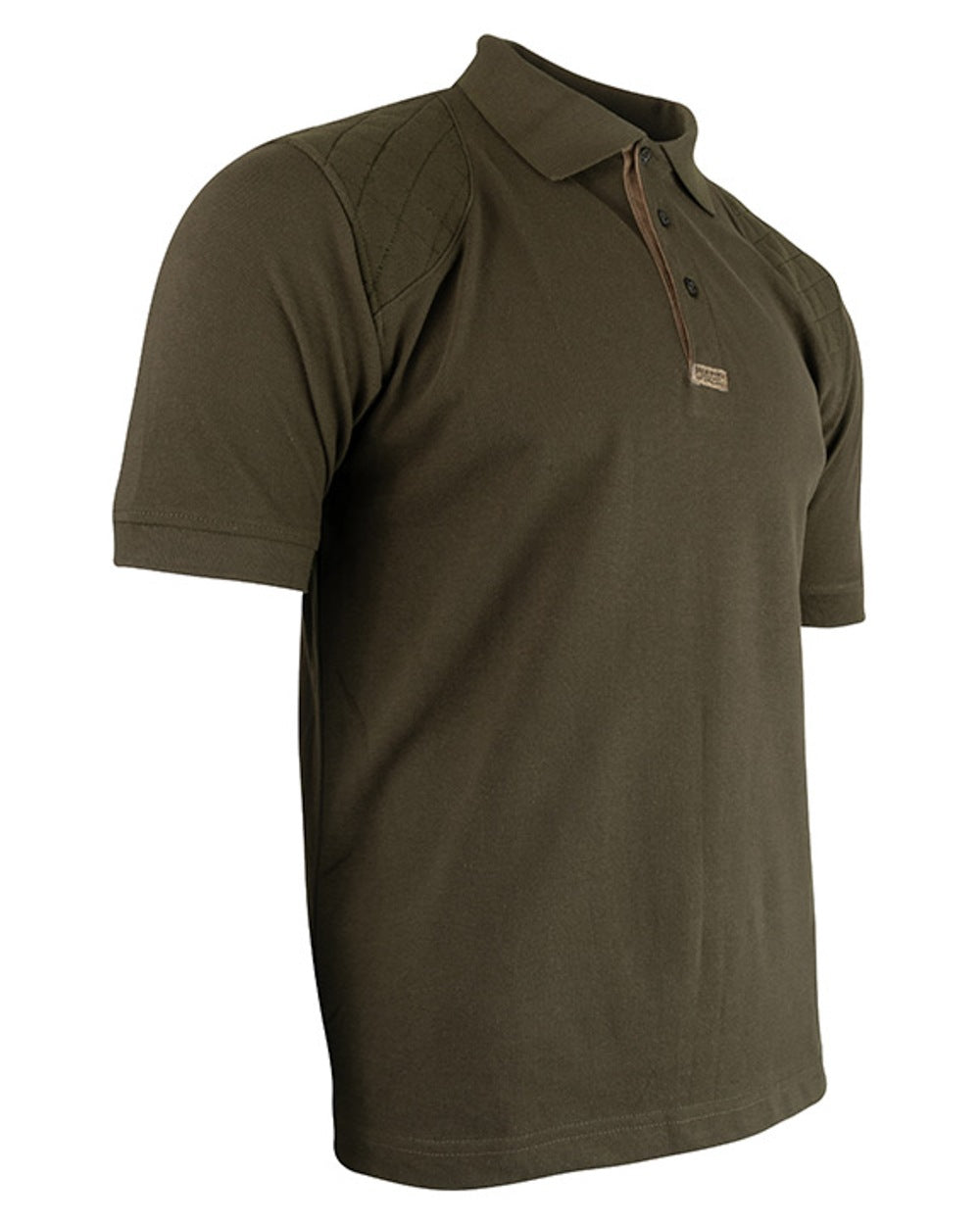 Green coloured Jack Pyke Sporting Polo Shirt on white background