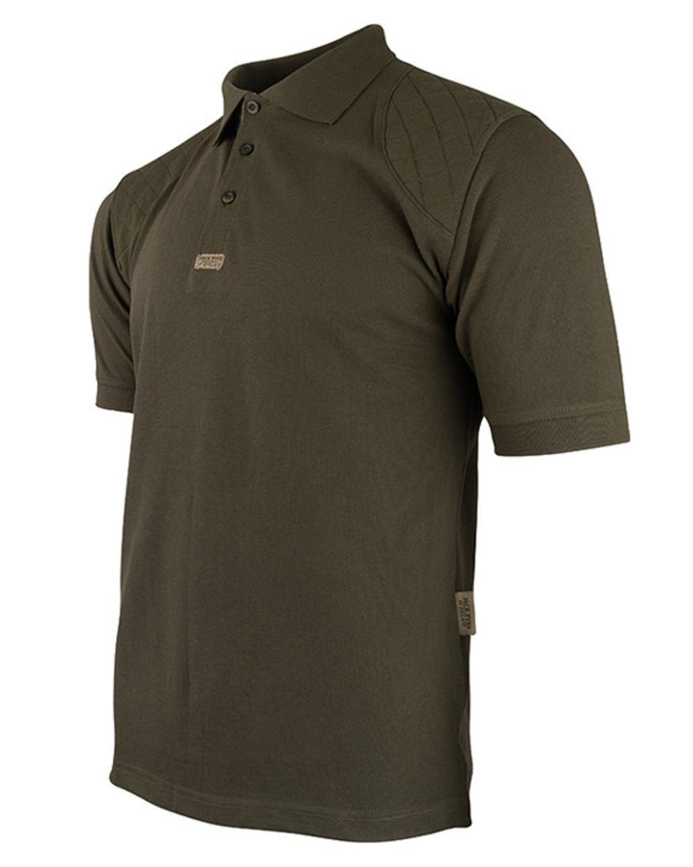 Green coloured Jack Pyke Sporting Polo Shirt on white background