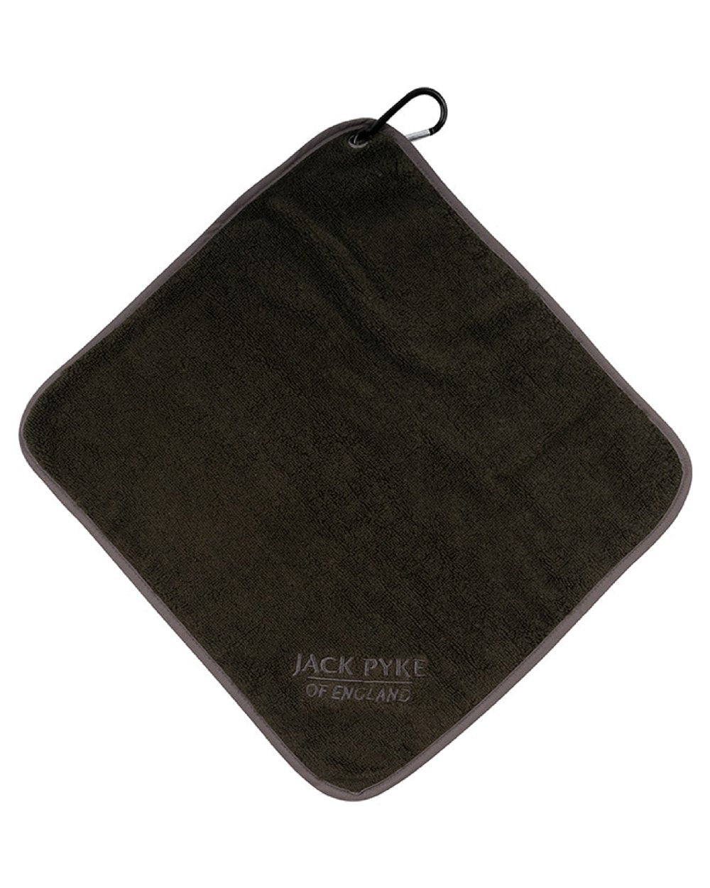 Green coloured Jack Pyke Sporting Shooters Towel on white background