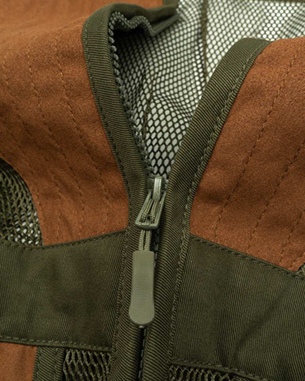 Green coloured Jack Pyke Sporting Skeet Vest on white background