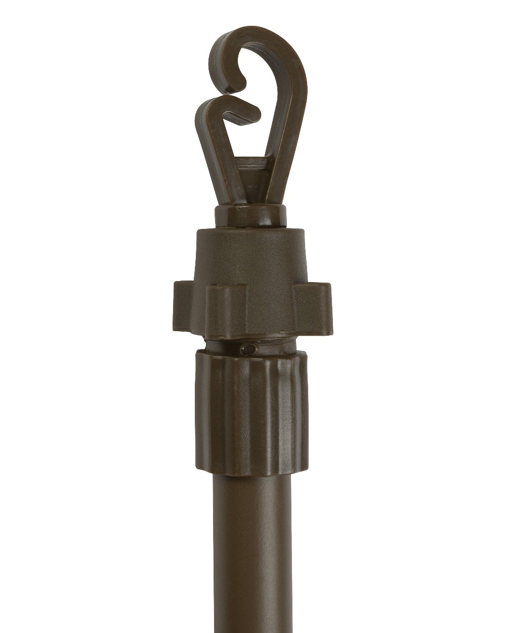 Green coloured Jack Pyke Super Hide Pole Set on white background