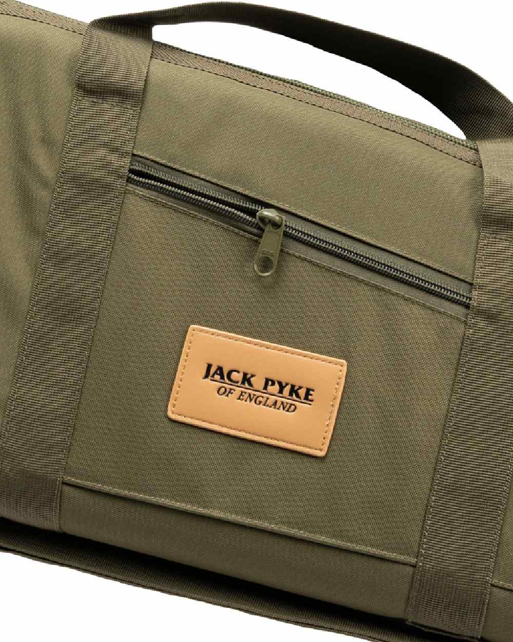 Green coloured Jack Pyke Super Scope Slip on white background