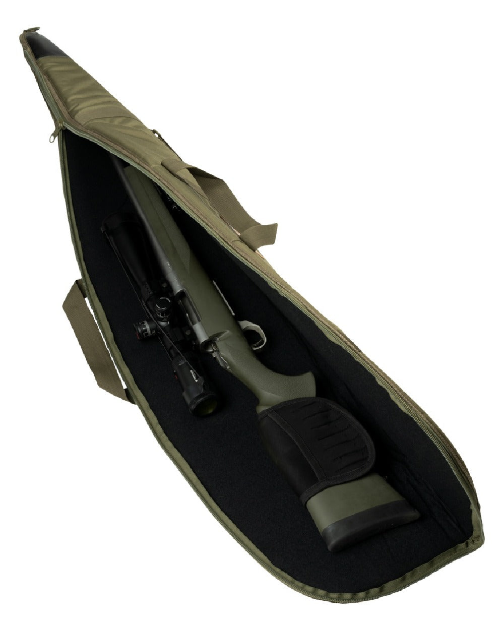 Green coloured Jack Pyke Super Scope Slip on white background