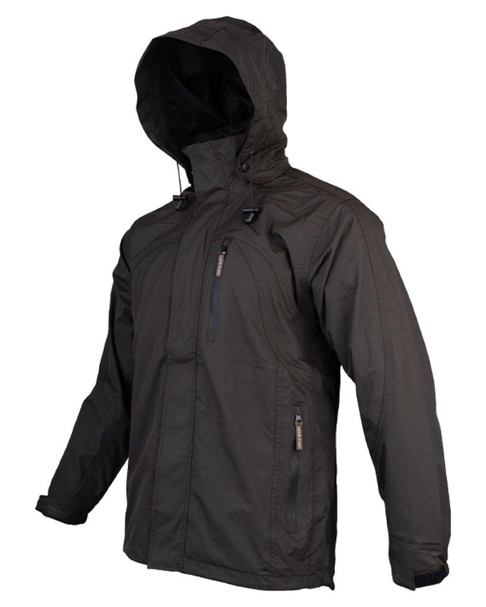 Hunter Green coloured Jack Pyke Technical Featherlite Jacket on white background