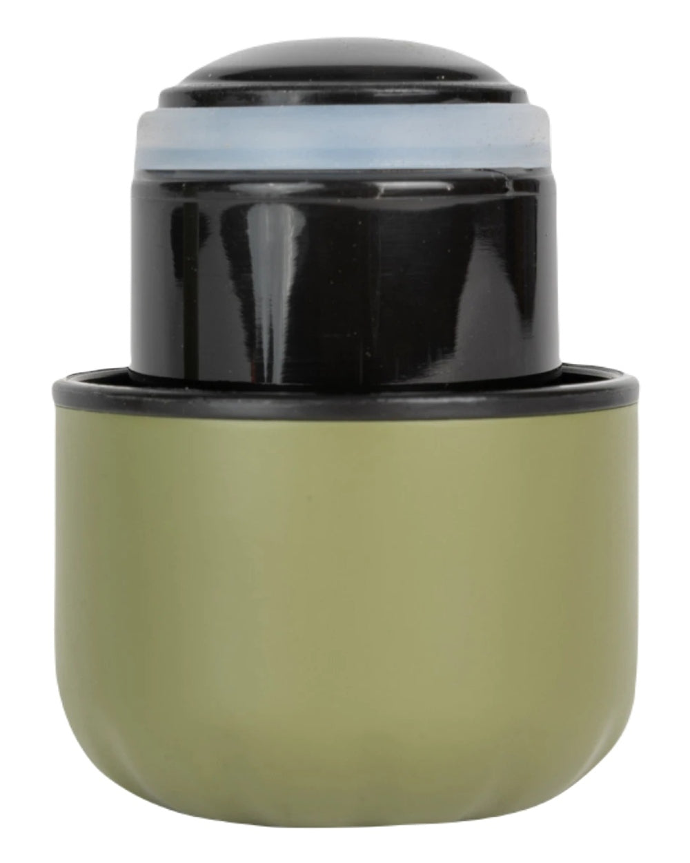 Matt Green coloured Jack Pyke Thermal Bottle on white background