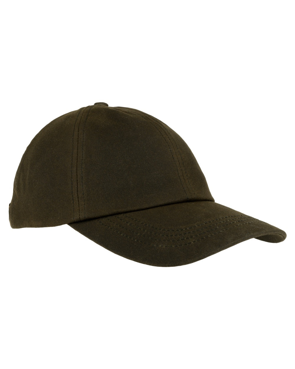 Green coloured Jack Pyke Wax Baseball Cap on white background