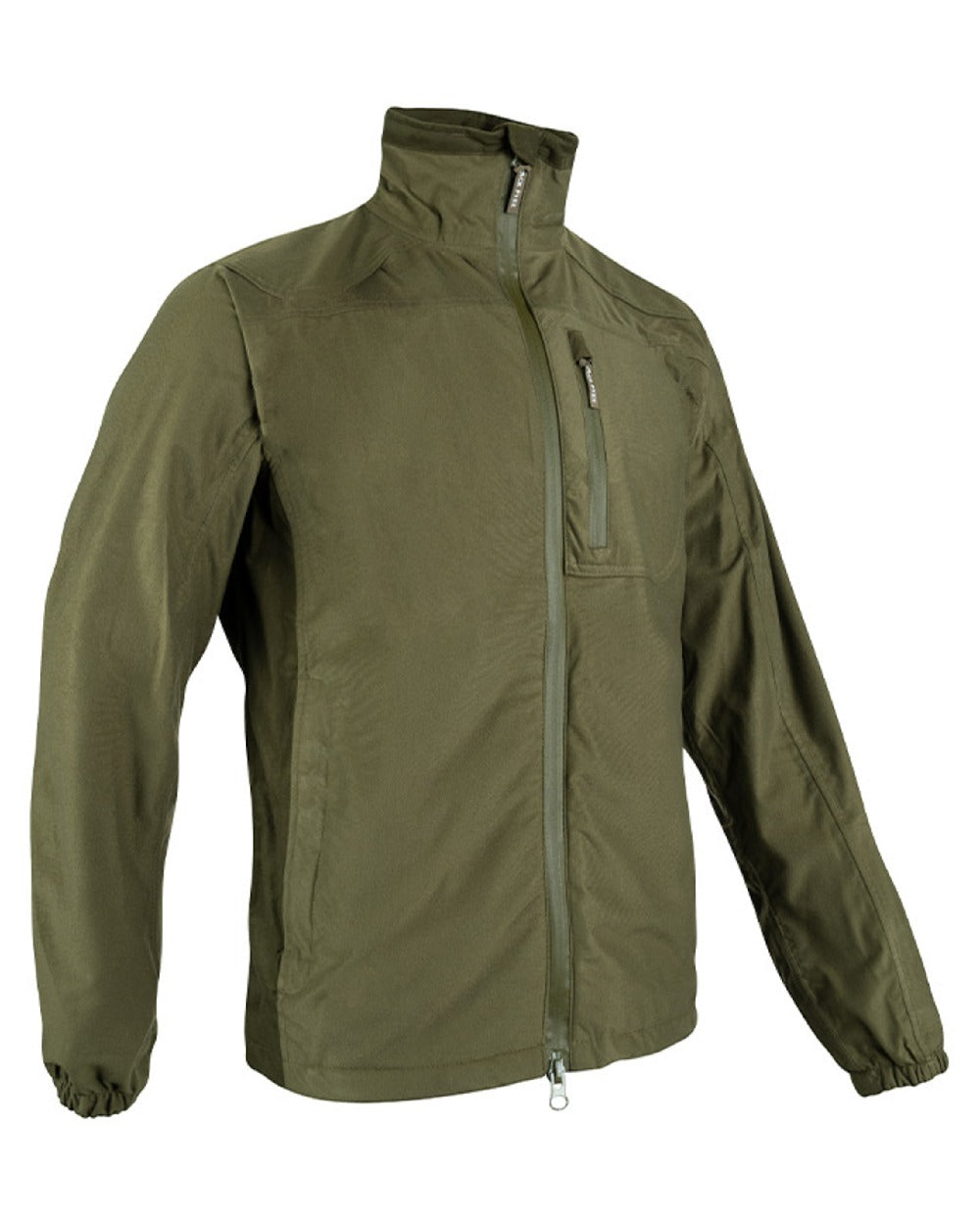 Green coloured Jack Pyke Weardale Field Jacket on white background