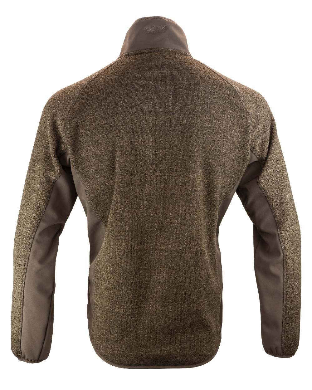 Brown coloured Jack Pyke Weardale Knitted Jacket on white background