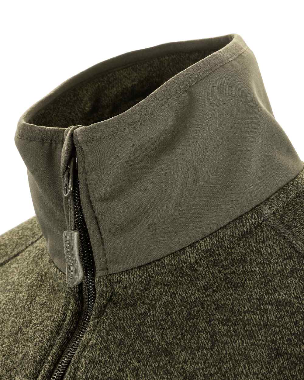 Green coloured Jack Pyke Weardale Knitted Jacket on white background