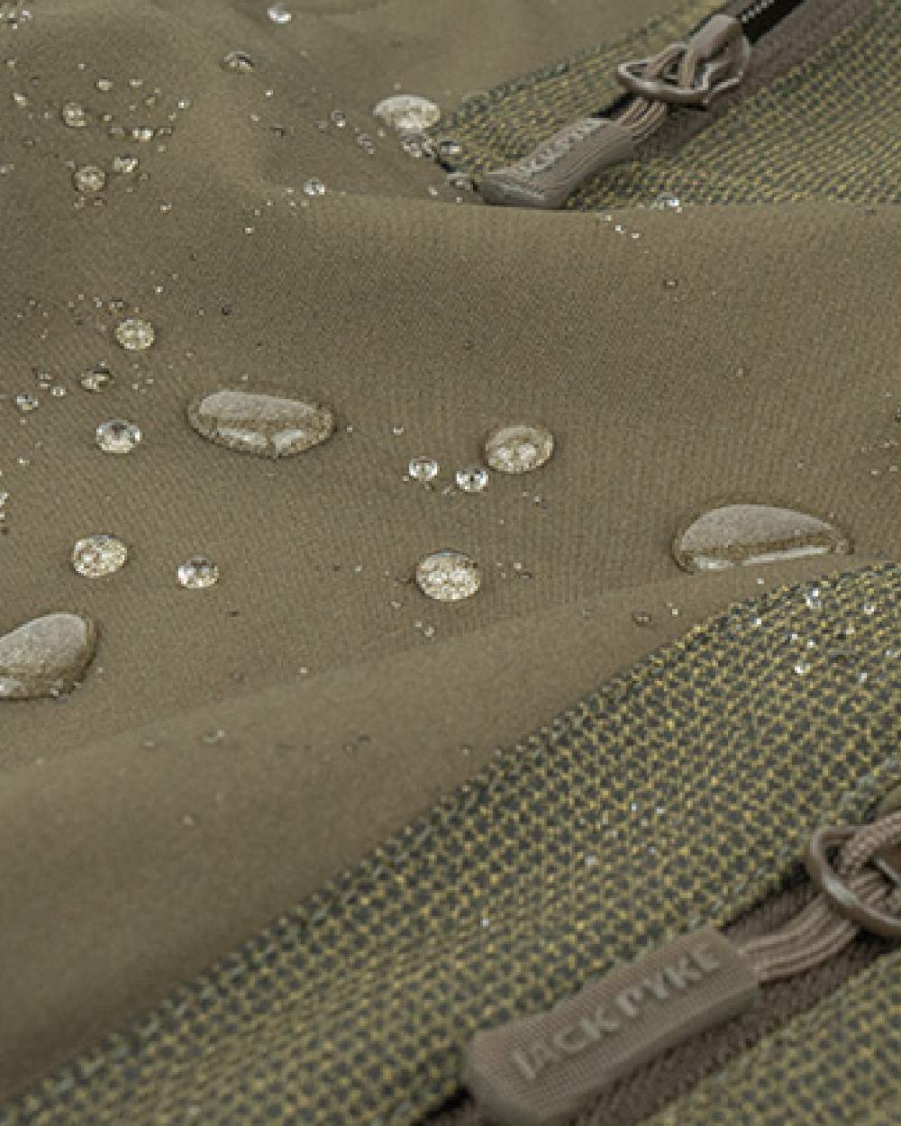 Green coloured Jack Pyke Weardale Softshell Jacket on white background