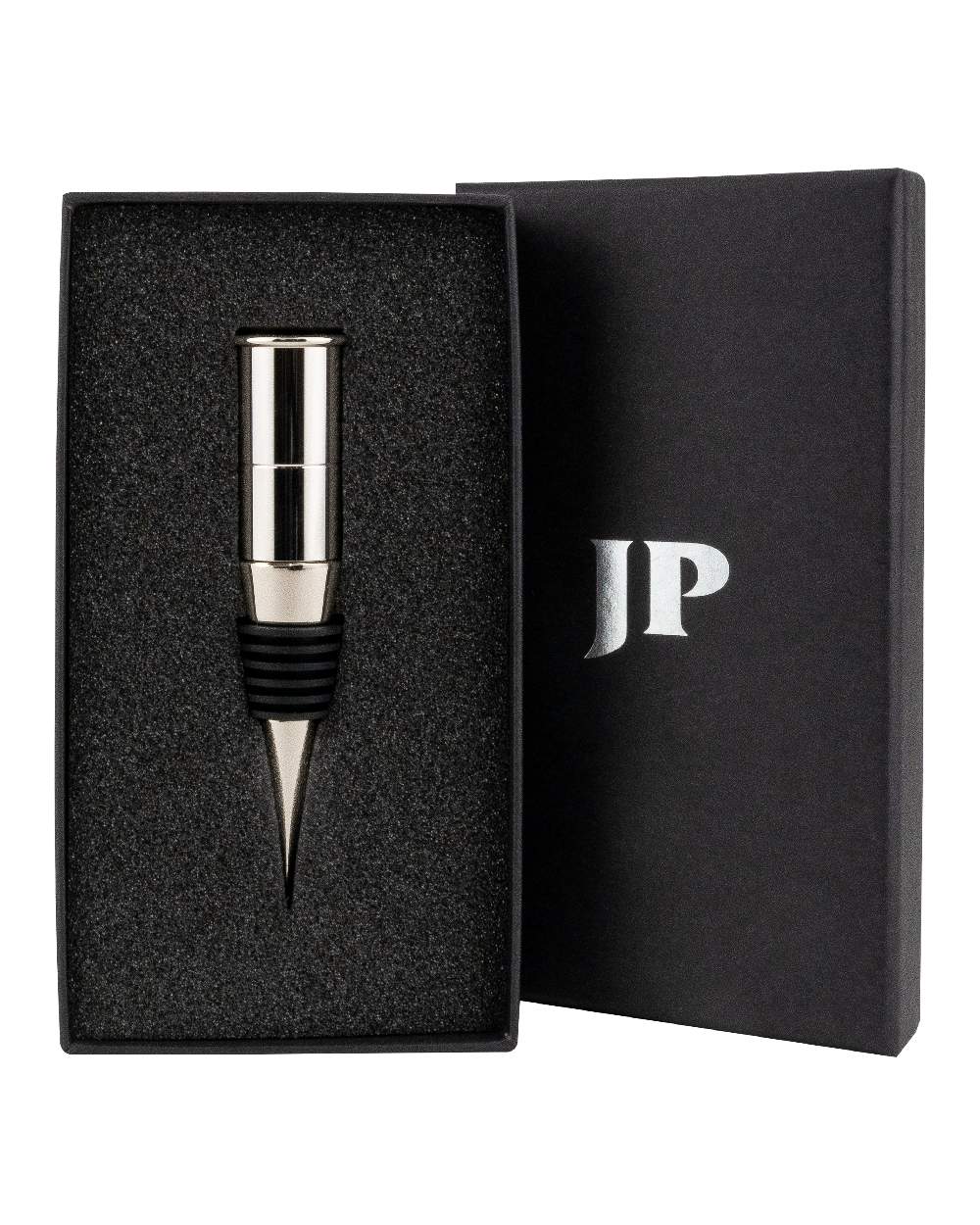 Cartridge styled Jack Pyke Wine Bottle Stopper on white background