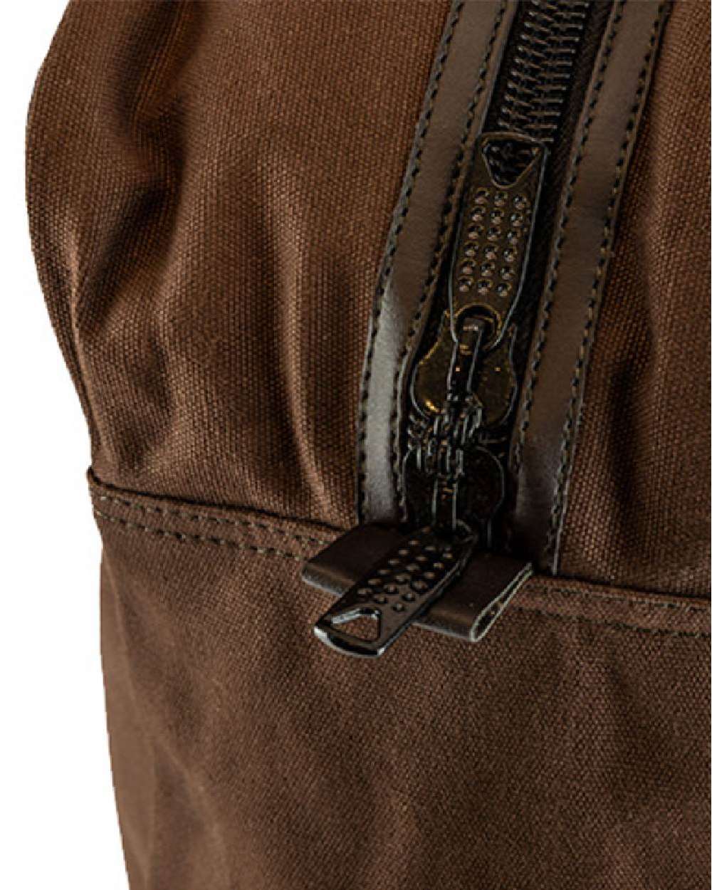 Brown coloured Jack Pyke Canvas Boot Bag on white background