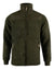 Dark Olive coloured Jack Pyke Sherpa Fleece Jacket on White background #colour_dark-olive