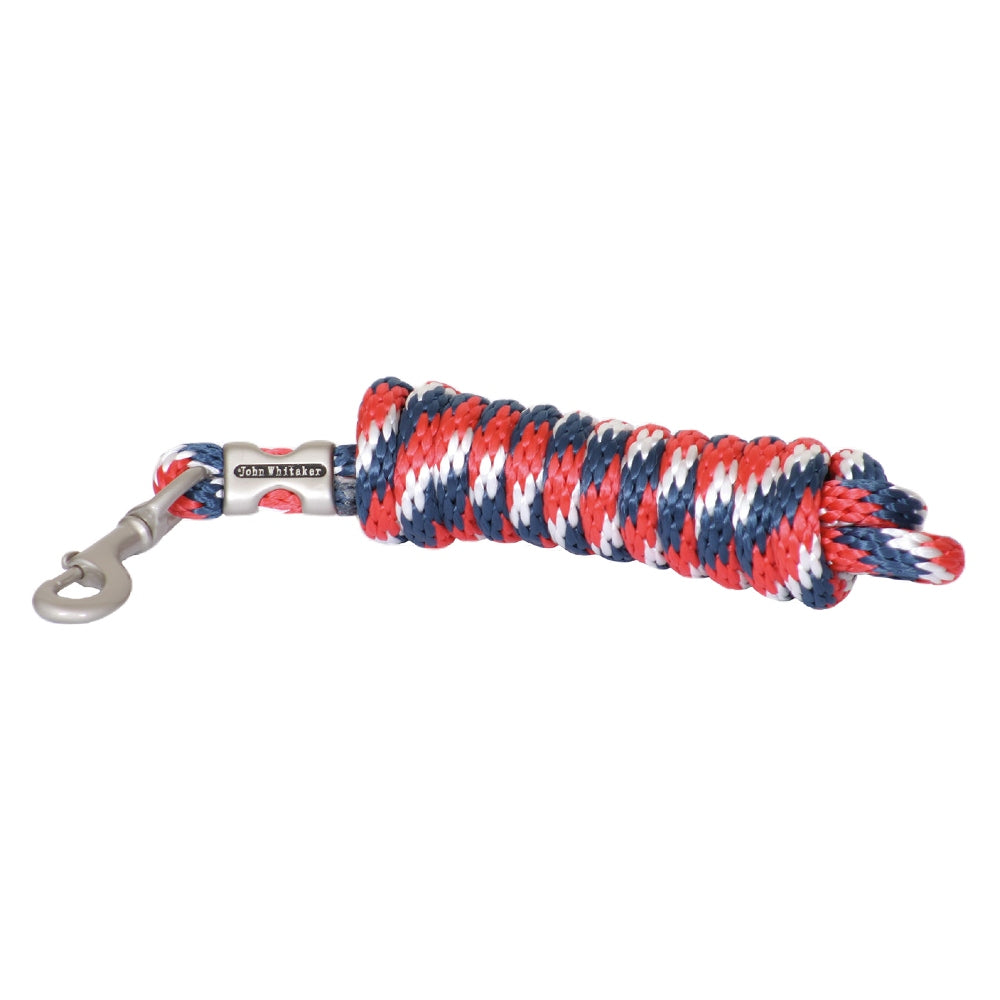 John Whitaker Lead Rope In Navy, Red, White