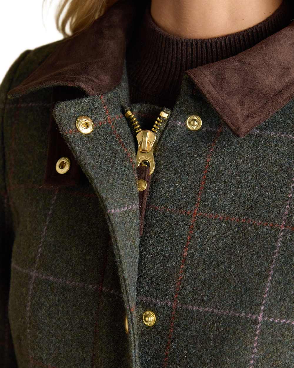 Grasmoor Tweed Coloured Joules Fieldcoat Tweed Jacket on white background